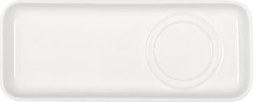 White Set Platter 9.3" x 9.3" x 4.4" Bauhaus & B1100 by Bauscher