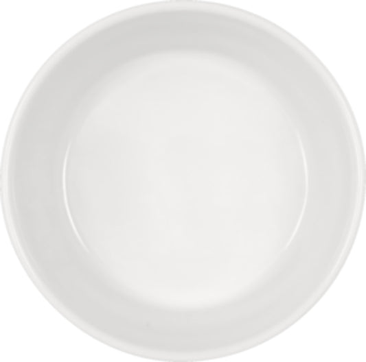 White Non-Swashing Bowl 4" dia. x 1.4" 9.8 oz Bauhaus & B1100 by Bauscher