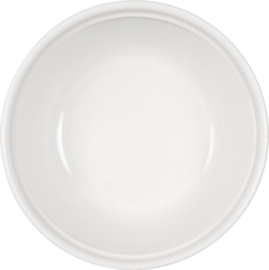 White Non-Swashing Soup Bowl 4.8" dia. x 2.1" 14.5 oz Bauhaus & B1100 by Bauscher