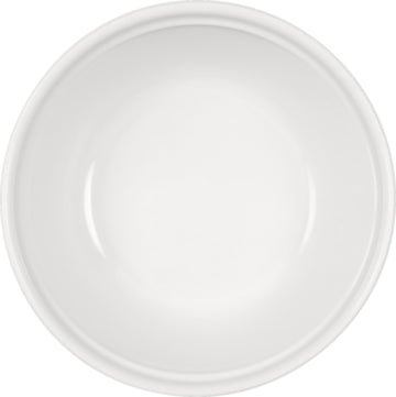 White Non-Swashing Soup Bowl 4.8" dia. x 2.1" 14.5 oz Bauhaus & B1100 by Bauscher