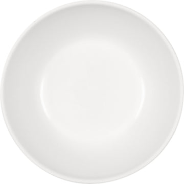 White Bowl 5.5" dia. x 2.1" 15.9 oz Flat Bottom by Bauscher