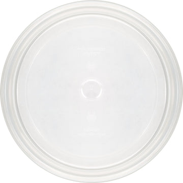 Semi-transparent High Lid 7.7" dia. X 2.0" Lids by Bauscher