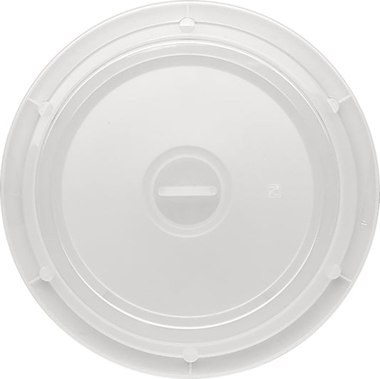Semi-transparent Extra High Lid 9.3" dia. X 2.2" Lids by Bauscher