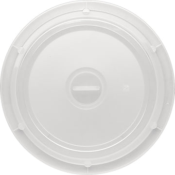 Semi-transparent Extra High Lid 9.3" dia. X 2.2" Lids by Bauscher