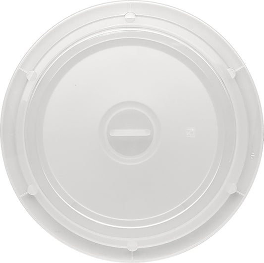 Semi-transparent High Lid 10.4" dia. X 2.0" Lids by Bauscher