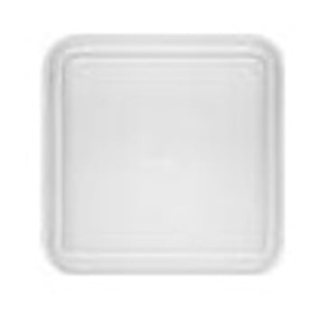Semi-transparent High Lid 7.2" x 7.2" x 2.0" Lids by Bauscher