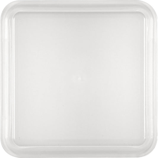 Semi-transparent High Lid 7.9" x 7.9" x 2.0" Lids by Bauscher
