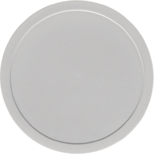 Grey Flat Lid 5.0" dia. X 0.6" Lids by Bauscher