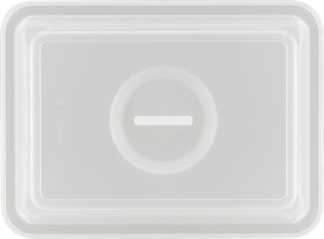 Semi-transparent Extra High Lid 9.0" x 6.6" x 2.1" Lids by Bauscher