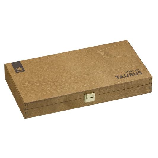 Empty Wood Box 10.8" x 5.7" x 1.5" Taurus by Hepp