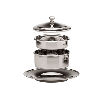 Butter dish 5.7" dia. x 2.7" Excellent by Hepp