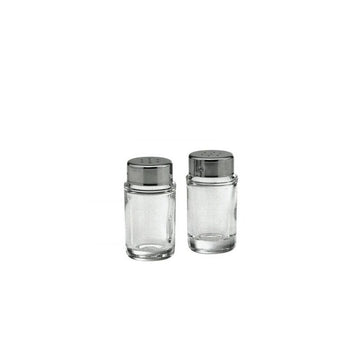 Salt shaker 3" Neutral Silverplate by Hepp