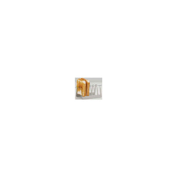 Toast rack 6.4" x 3.3" x 2.4" Neutral Silverplate by Hepp