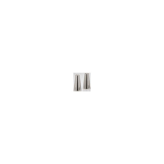 Salt shaker 2.8" Neutral Silverplate by Hepp