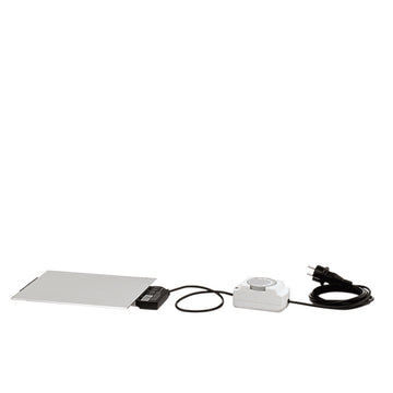 Heating element adjustable 9.8" x 7.9" Neutral by Hepp
