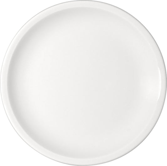 White Flat Coupe Plate 6.6" dia. x 0.8" Modulus by Bauscher