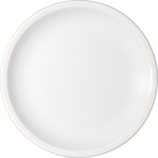 White Flat Coupe Plate 7.5" dia. x 0.8" Modulus by Bauscher
