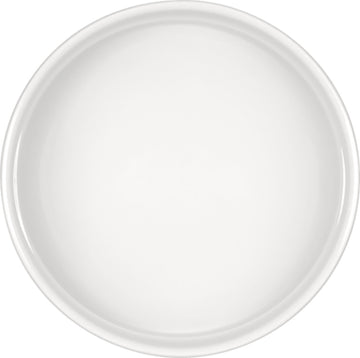 White Salad Dish 6.8" dia. x 2.1" 28.7 oz Modulus by Bauscher