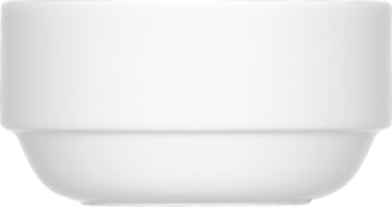 White Cup without Handle 3.9" dia. x 2.1" 8.5 oz Modulus by Bauscher