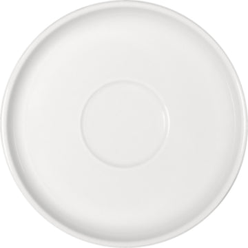 White Demitasse Saucer 4.7" dia. x 0.7" Modulus by Bauscher