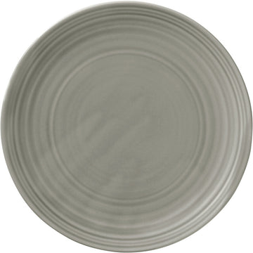 Flat Coupe Plate 9.1" dia. Country House  Grey by Bauscher