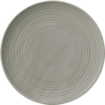 Flat Coupe Plate 11" dia. Country House  Grey by Bauscher