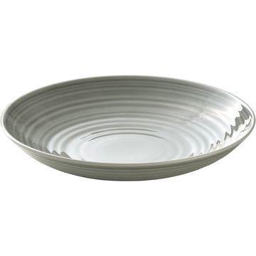 Deep Coupe Plate 10.2" dia. Country House  Grey by Bauscher