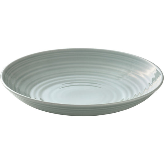 Deep Coupe Plate 10.2" dia. Country House  Sea by Bauscher