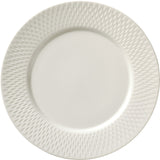 Plate flat round with rim relief 12.4in Purity Reflections by Bauscher