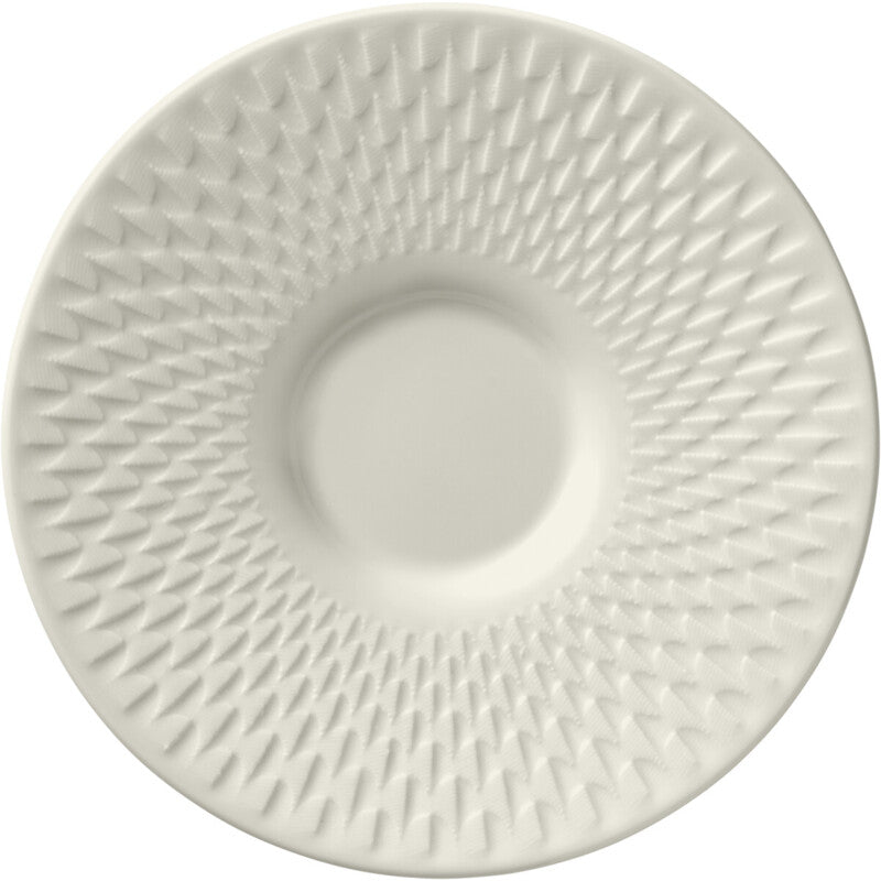 Combi saucer round relief 6.3in Purity Reflections by Bauscher