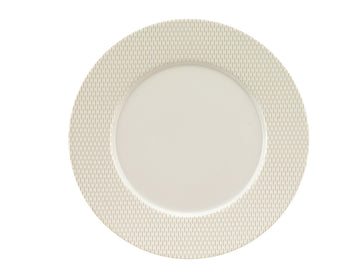Flat Plate with Rim 6.5" dia. x 0.8" Finest Loom & Blooming Shades by Bauscher