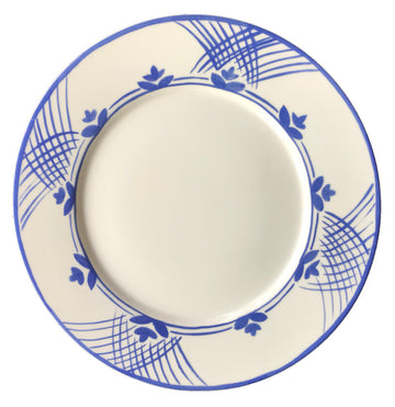 Flat Plate with Rim 6.5" dia. x 0.8" Meltemi by Bauscher
