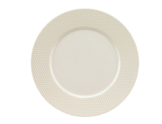 Flat Plate with Rim 8.8" dia. x 0.8" Finest Loom & Blooming Shades by Bauscher