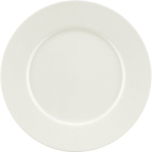 Flat Plate with Rim 8.8" dia. x 0.8" Pearls Light, Dark, Grey, & Pink by Bauscher