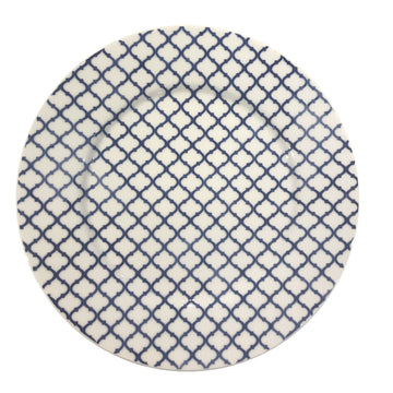 Flat Plate with Rim 8.8" dia. x 0.8" Meltemi by Bauscher