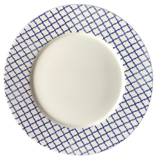 Flat Plate with Rim 11.3" dia. x 0.9" Meltemi by Bauscher