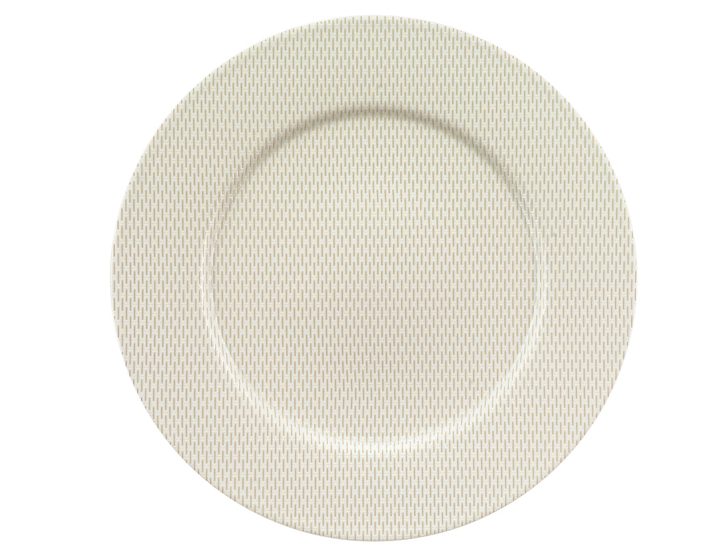 Flat Plate with Rim 12.4
