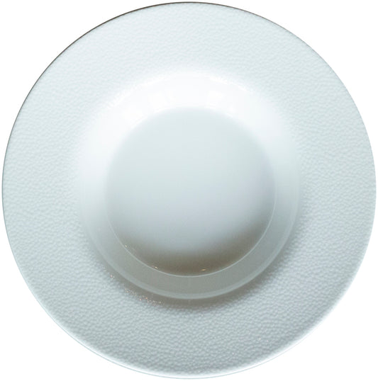 Deep Plate 9.4" Pearls Light, Dark, Grey, & Pink by Bauscher