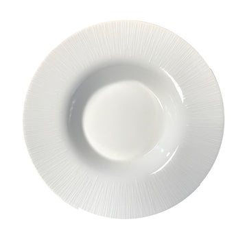 Deep Plate 9.3" dia. x 1.8" 10.8 oz Emanata by Bauscher