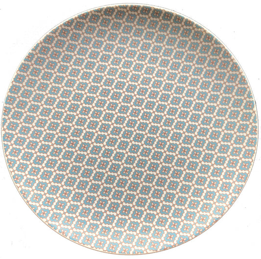 Flat Coupe Plate 8.2" dia. x 0.8" Fine Ornaments by Bauscher