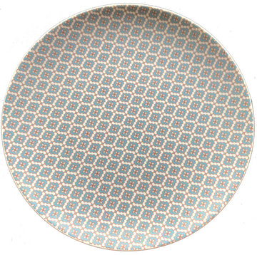 Flat Coupe Plate 8.2" dia. x 0.8" Fine Ornaments by Bauscher