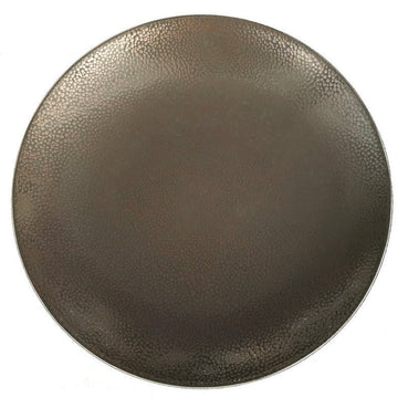 Flat Coupe Plate 8.2" Purity Pearls Copper by Bauscher