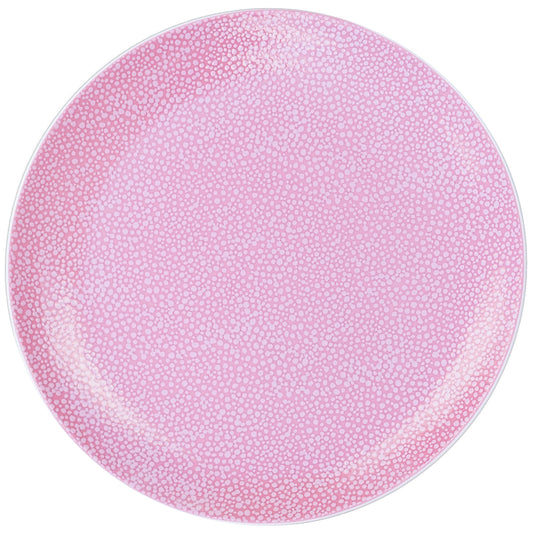 Flat Coupe Plate 8.2" Purity Pearls Pink by Bauscher