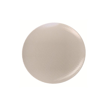 Flat Coupe Plate 10.6" dia. x 0.9" Finest Loom & Blooming Shades by Bauscher