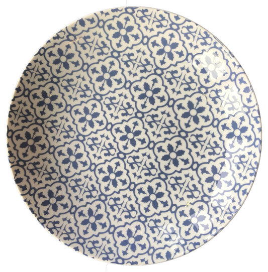 Deep Coupe Plate 9.4" dia. x 1.6" 33.8 oz Meltemi by Bauscher