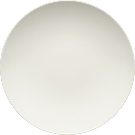 White Deep Coupe Plate 9.4" dia. x 1.6" 33.8 oz Purity by Bauscher