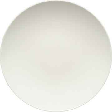 White Deep Coupe Plate 9.4" dia. x 1.6" 33.8 oz Purity by Bauscher