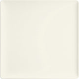 White Square Flat Coupe Plate 7.9
