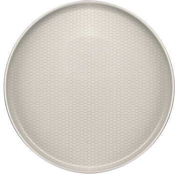 Flat Coupe Plate 10.1" dia. x 0.9" Finest Loom & Blooming Shades by Bauscher