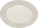 Oval Platter with Rim 13
